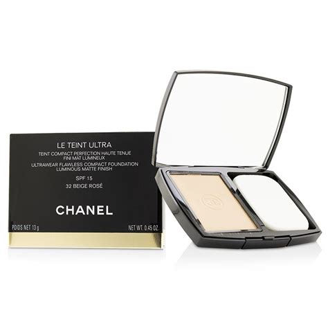 chanel compact powder 32 beige rose|chanel foundation les beiges.